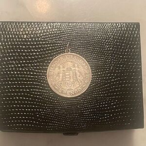 Silver Hungarian Madonna Child Coin Pendant (1937)